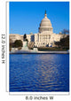Capitol Building with Clear Wall Decal