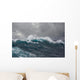 Sea Wave during Storm Wall Decal