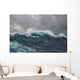 Sea Wave during Storm Wall Decal