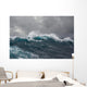 Sea Wave during Storm Wall Decal