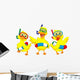 Happy Cartoon Duck Wall Stickers Wall Decal