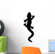 Climbing Gecko Wall Decal