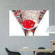 Martini with Cherry Wall Decal
