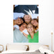 Happy Group Smiling Teens Wall Decal