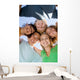 Happy Group Smiling Teens Wall Decal
