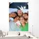 Happy Group Smiling Teens Wall Decal