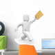 Postman Mail Delivery Wall Decal