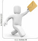 Postman Mail Delivery Wall Decal