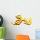 Golden Chinese Dragon Wall Decal