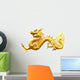 Golden Chinese Dragon Wall Decal