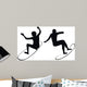 Surfing Man Wall Decal