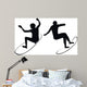 Surfing Man Wall Decal
