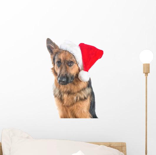 Cute German Shepherd Dog Wall Decal