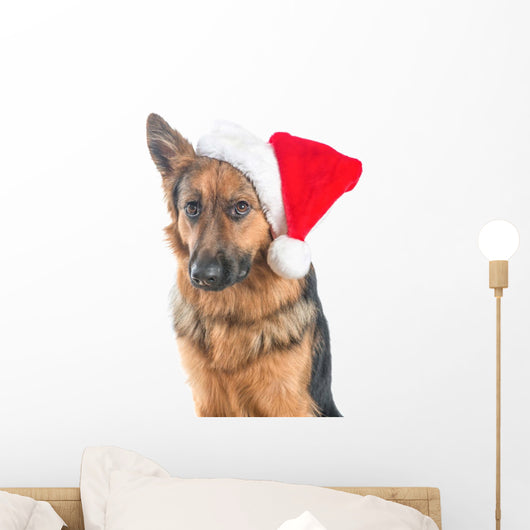Cute German Shepherd Dog Wall Decal