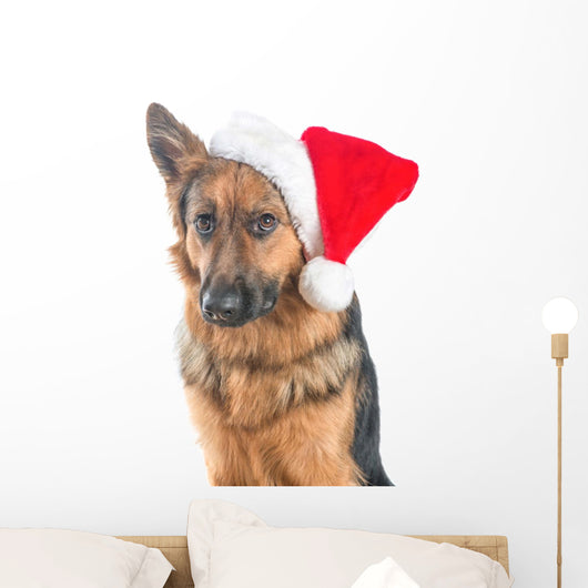 Cute German Shepherd Dog Wall Decal