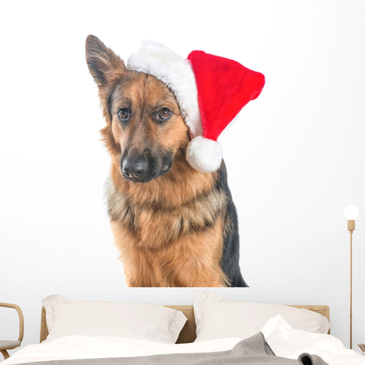 Cute German Shepherd Dog Wall Decal