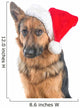 Cute German Shepherd Dog Wall Decal