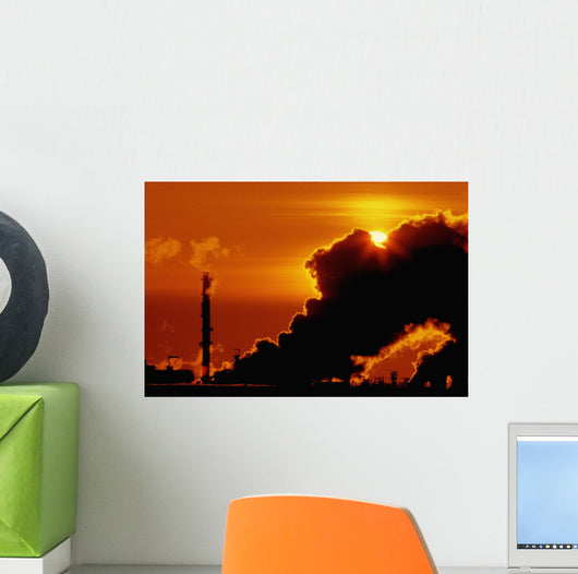 Oil Refinery Wall Mural