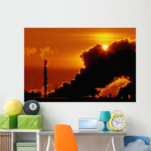 Oil Refinery Wall Mural