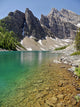Wonderful Colorful Lake Banff Wall Decal