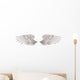 White Wings Wall Decal