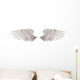 White Wings Wall Decal