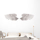 White Wings Wall Decal