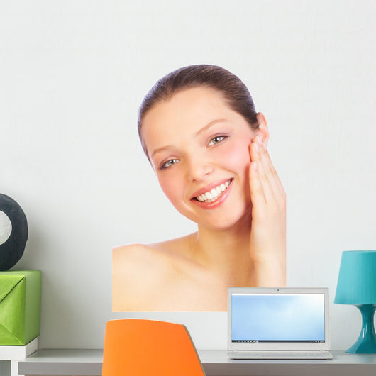 Happy Woman Wall Decal