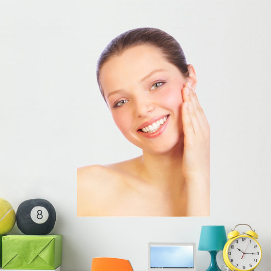 Happy Woman Wall Decal