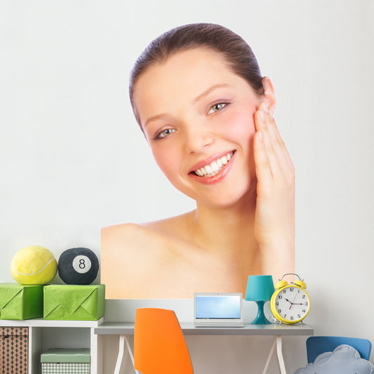 Happy Woman Wall Decal
