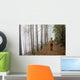 European Tourists Mountainous Tibet Wall Decal
