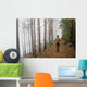 European Tourists Mountainous Tibet Wall Decal