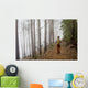 European Tourists Mountainous Tibet Wall Decal