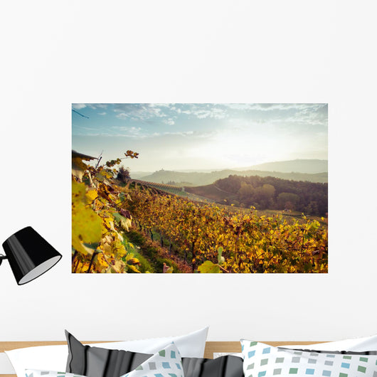 Vigne Delle Colline Delle Wall Decal