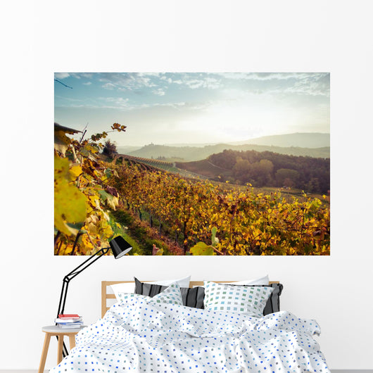 Vigne Delle Colline Delle Wall Decal