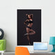 Cute Young Female Lingerie Wall Decal