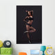 Cute Young Female Lingerie Wall Decal