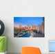 Downtown Indianapolis Skyline Horizontal Wall Decal