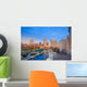 Downtown Indianapolis Skyline Horizontal Wall Decal