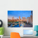 Downtown Indianapolis Skyline Horizontal Wall Decal