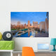 Downtown Indianapolis Skyline Horizontal Wall Decal