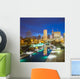 Downtown Indianapolis Skyline Wall Decal