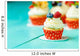 Cupcakes with Summer Berries Wall Decal