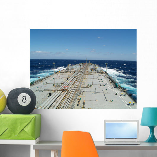 Tanker Ship Wall Decal