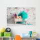 Newborn Baby Girl Asleep Wall Decal