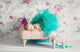 Newborn Baby Girl Asleep Wall Decal