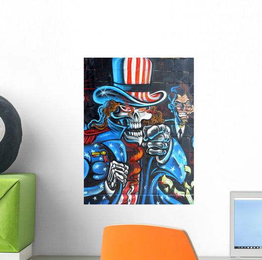 Graffiti United States Recruitment Wall Decal