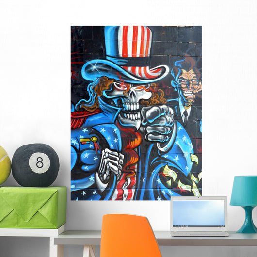 Graffiti United States Recruitment Wall Decal