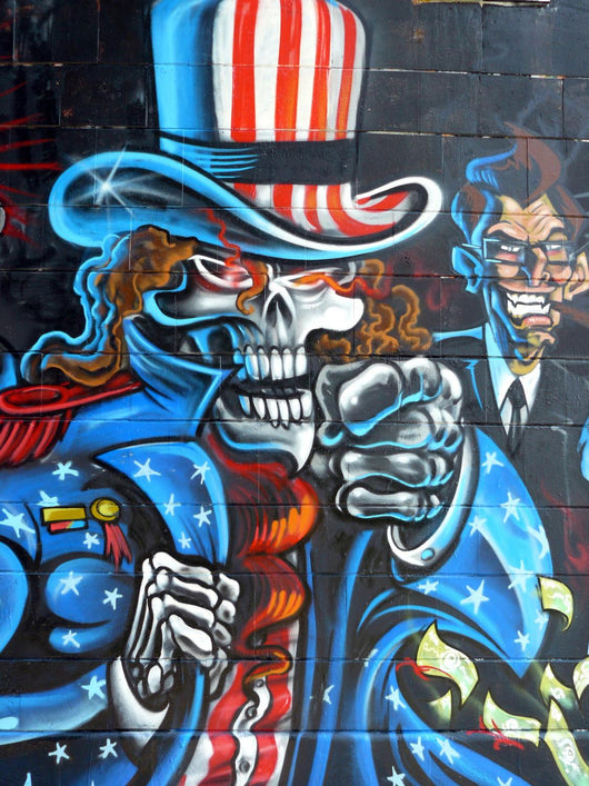 Graffiti United States Recruitment Wall Decal