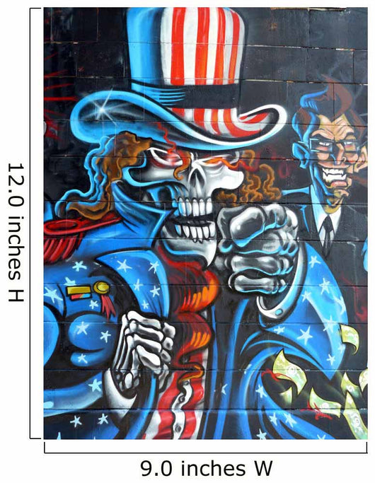 Graffiti United States Recruitment Wall Decal